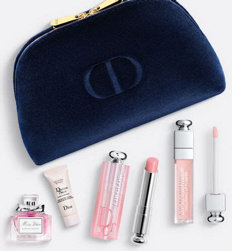 dior beauty pouch|christian dior makeup gift set.